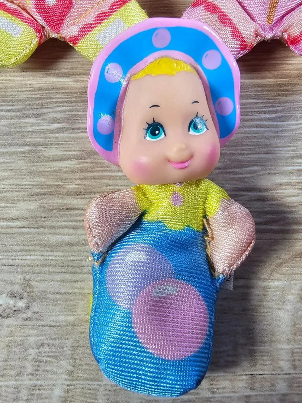Galoob So Small Babies Lot of 3 Beanbag Mini Dolls Lollipop Vintage 1989 2.5